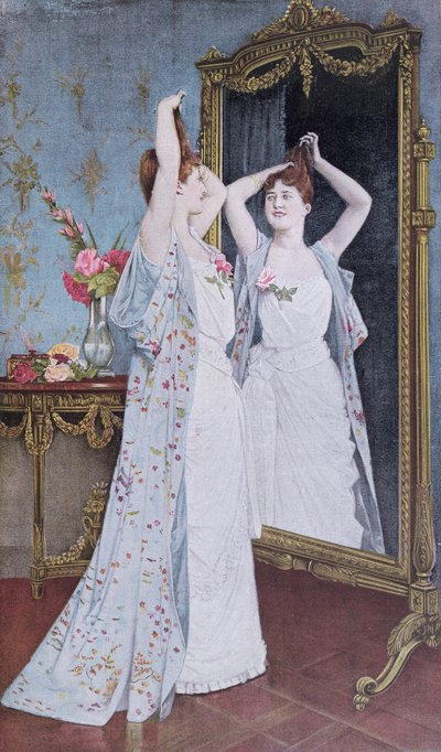 La Toilette by Auguste Toulmouche